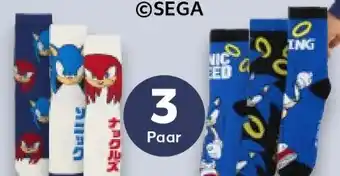 Kaufland Socken 3er-Pack Sonic The Hedgehog Angebot