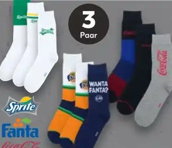 Kaufland Coca-Cola Herren-Socken 3er-Pack Angebot