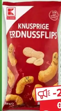 Kaufland K-Classic Erdnuss-Flips Angebot