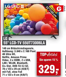 Handelshof LG 55" LCD-TV 55UT73006LA Angebot