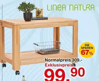 Möbelzentrum Pforzheim Linea natura beistelltisch Angebot