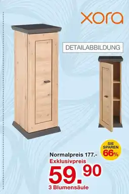 Möbelzentrum Pforzheim Xora blumensäule Angebot