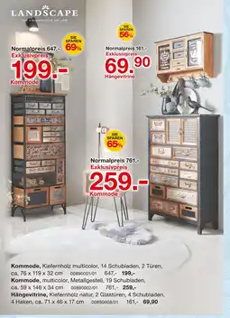 Möbelzentrum Pforzheim Landscape kommode oder hängevitrine Angebot