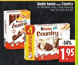 Edeka Xpress Kinder bueno oder country Angebot