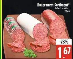 Edeka Xpress Dauerwurst-sortiment Angebot