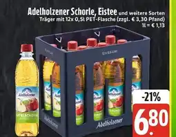 Edeka Xpress Adelholzener schorle oder eistee Angebot