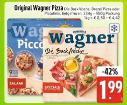 Edeka Xpress Original wagner pizza Angebot