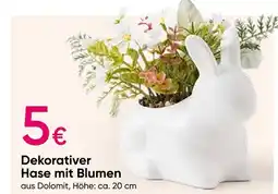 PEPCO Dekorativer hase mit blumen Angebot