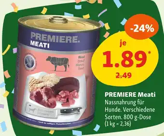 Fressnapf Premiere meati Angebot