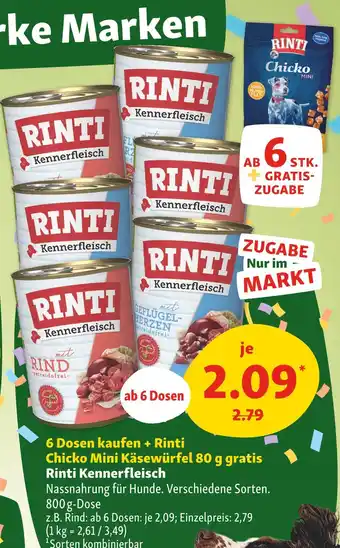 Fressnapf Rinti rinti kennerfleisch Angebot