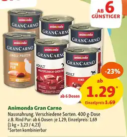 Fressnapf Animonda gran carno Angebot