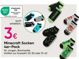 PEPCO Minecraft socken Angebot