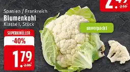 Edeka Spanien / Frankreich Blumenkohl Angebot