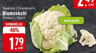 Edeka Spanien / Frankreich Blumenkohl Angebot