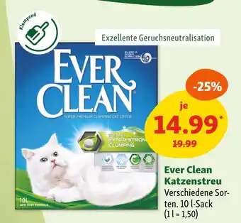 Fressnapf Ever clean katzenstreu Angebot