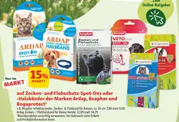 Fressnapf Ardap, beaphar und bogaprotect 15% rabatt Angebot