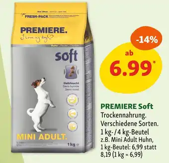 Fressnapf Premiere soft trockenahrung Angebot