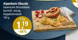 V Markt Alpenhain obazda Angebot