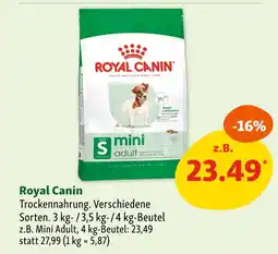 Fressnapf Royal canin mini adult Angebot