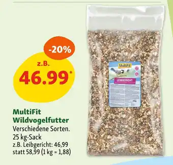 Fressnapf Multifit wildvogelfutter Angebot