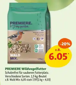 Fressnapf Premiere wildvogelfutter Angebot