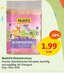 Fressnapf Multifit kleintierstreu Angebot