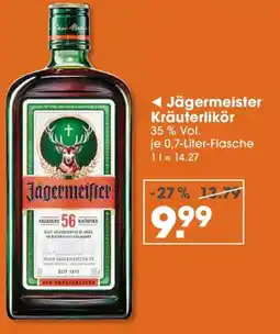 V Markt Jägermeister kräuterlikör Angebot