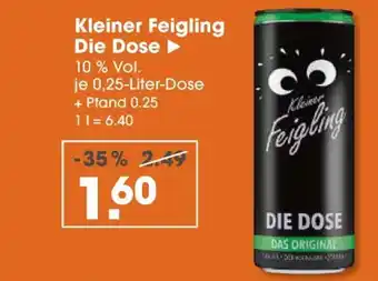 V Markt Kleiner feigling die dose Angebot