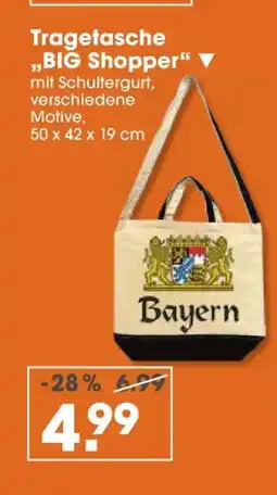 V Markt Tragetasche big shopper Angebot