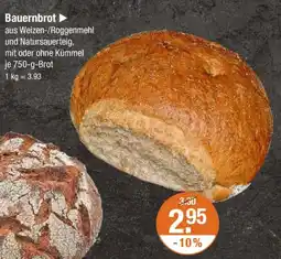 V Markt Bauernbrot Angebot