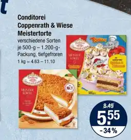 V Markt Coppenrath & wiese meistertorte Angebot