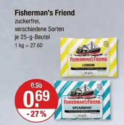 V Markt Fisherman's friend fisherman's friend Angebot