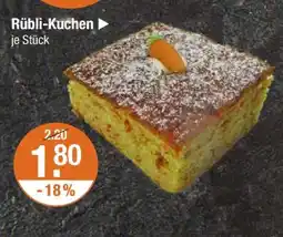 V Markt Rübli-kuchen Angebot