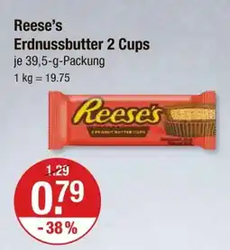 V Markt Reese's erdnussbutter 2 cups Angebot