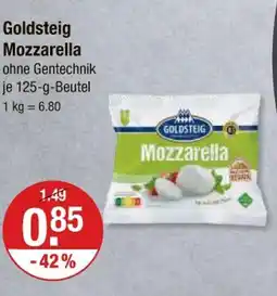 V Markt Goldsteig mozzarella Angebot