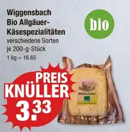 V Markt Wiggensbach bio allgäuer-käsespezialitäten Angebot