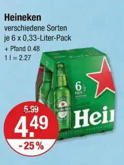 V Markt Heineken heineken Angebot