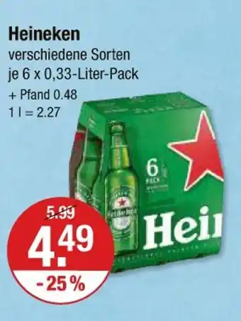 V Markt Heineken heineken Angebot