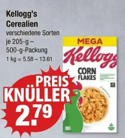 V Markt Kellogg’s cerealien Angebot