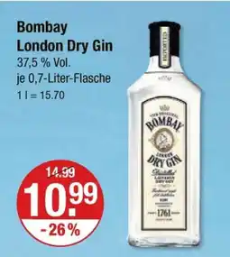 V Markt Bombay london dry gin Angebot