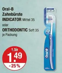 V Markt Oral-b zahnbürste indicator oder orthodontic Angebot