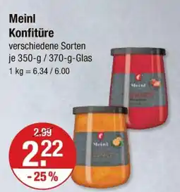 V Markt Meinl konfitüre Angebot