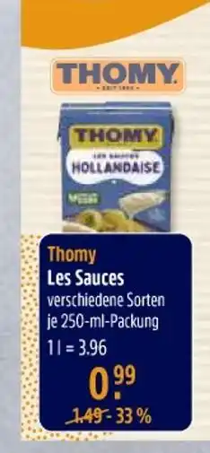 V Markt Thomy les sauces Angebot