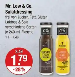 V Markt Mr. low & co. salatdressing Angebot