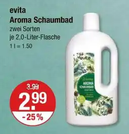 V Markt Evita aroma schaumbad Angebot