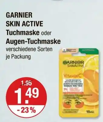 V Markt Garnier tuchmaske oder augen-tuchmaske Angebot