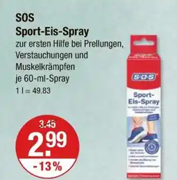 V Markt Sos sport-eis-spray Angebot