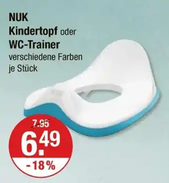 V Markt Nuk kindertopf oder wc-trainer Angebot