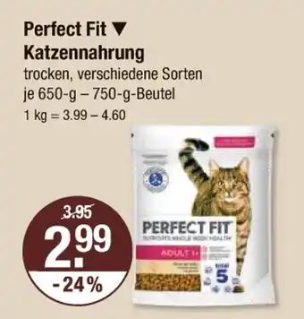 V Markt Perfect fit katzennahrung Angebot