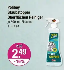 V Markt Poliboy staubstopper oberflächen reiniger Angebot